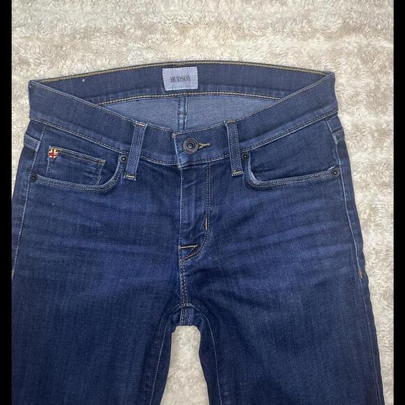 Hudson 'Krista' Super Skinny Crop jeans Size 25 - Picture 2 of 9